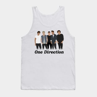 one direction flat Tank Top